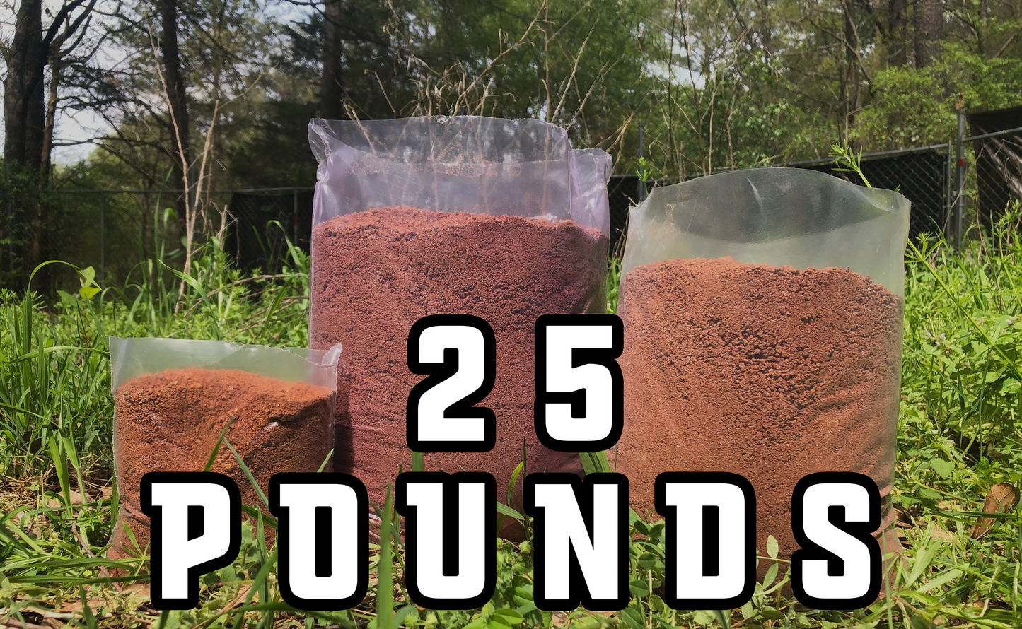 25 Pound Bag | Fresh High Quality Dirt