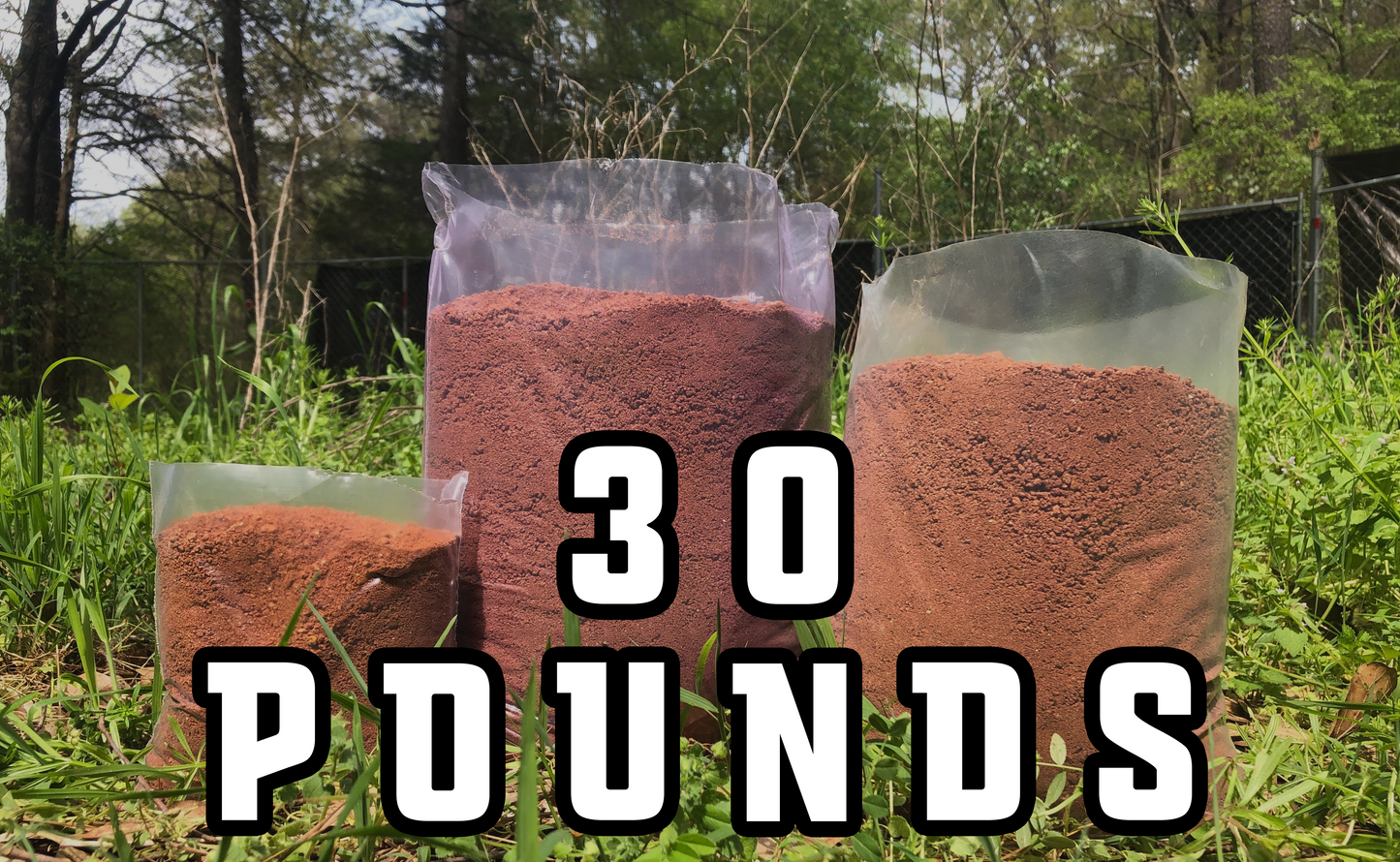 30 Pound Bag | Fresh High Quality Dirt
