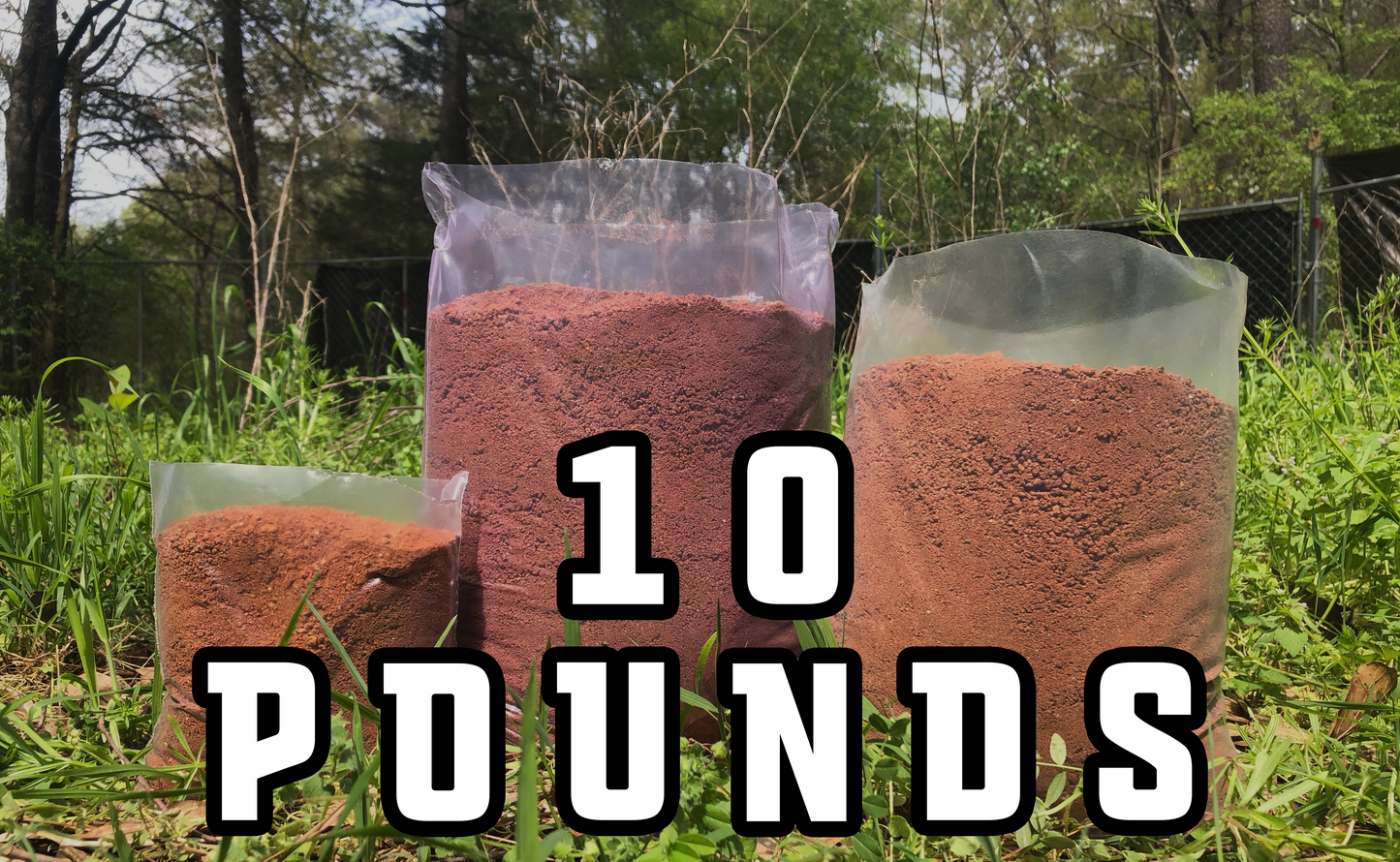 10 Pound Bag | Fresh High Quality Dirt