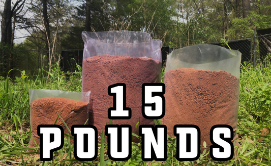 15 Pound Bag | Fresh High Quality Dirt