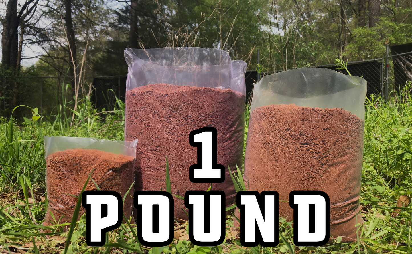 1 Pound Bag | Fresh High Quality Dirt