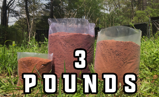 3 Pound Bag | Fresh High Quality Dirt