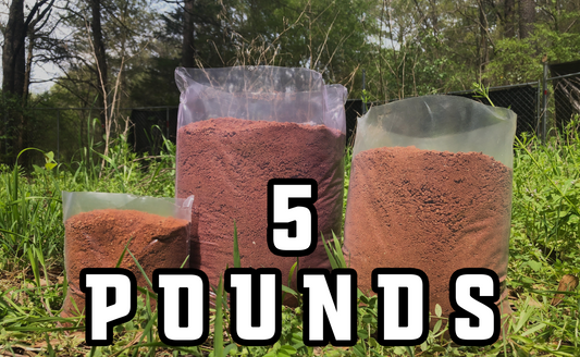 5 Pound Bag | Fresh High Quality Dirt